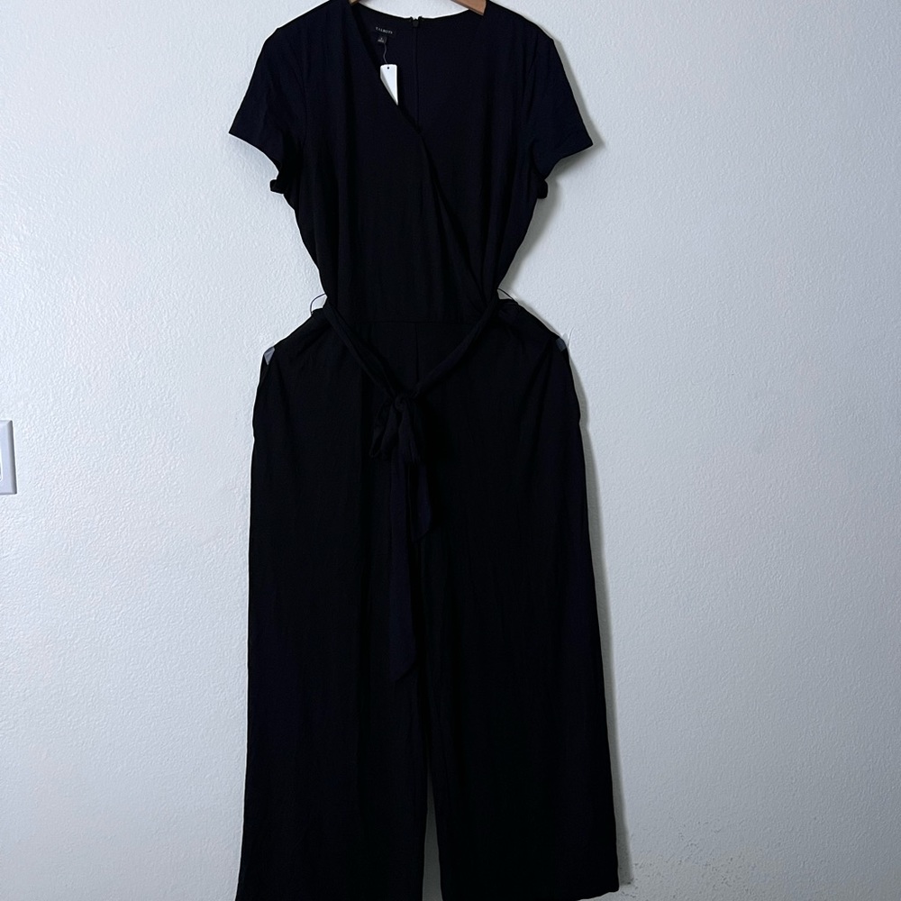 New Talbots Black Jumpsuit Size L
